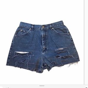 Lee vintage denim shorts